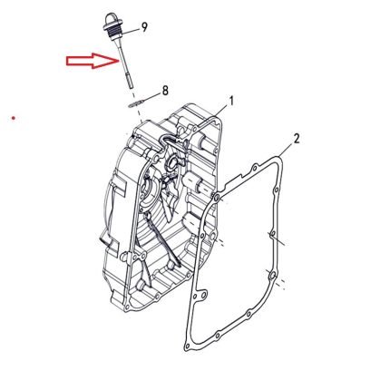 F320 Yağ Kontrol Çubugu