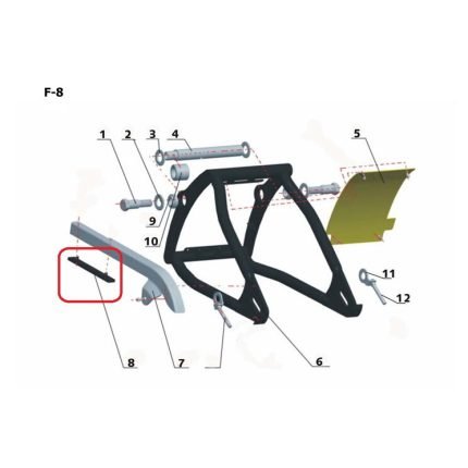 Spyder 350 Zincir Kaydırıcı Lastiği