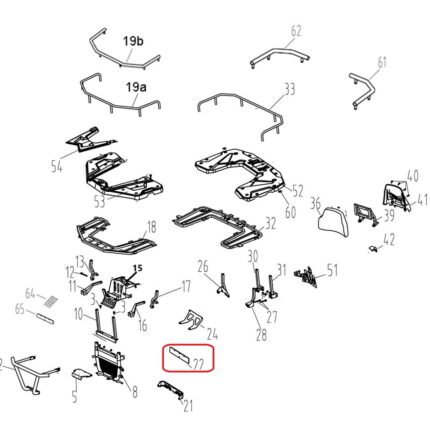 F320 Su Hazne Alt Koruma Kapak Braketi