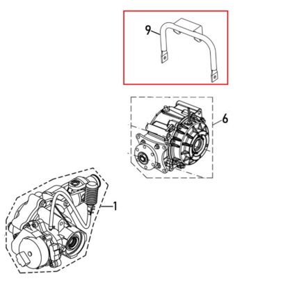 Promax 650L Arka Şanzıman Kutu Braketi