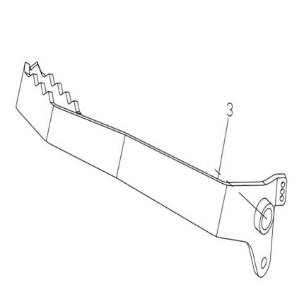 Promax 650L Ayak Fren Pedalı