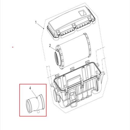 Promax 650L Hava Filtre Borusu