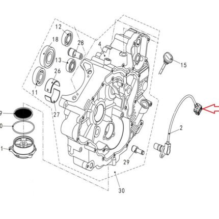 Promax 650L Hız Sensörü