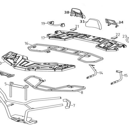 Promax 650L Ön Koruma Demiri Kapak Sağ