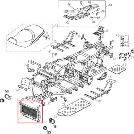 Promax 650L Ön Tampon Baglantı Braketi