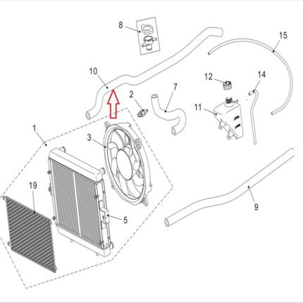 Promax 650L Radyatör Su Borusu 10 Numara !
