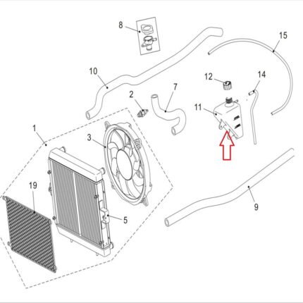 Promax 650L Radyatör Su Haznesi