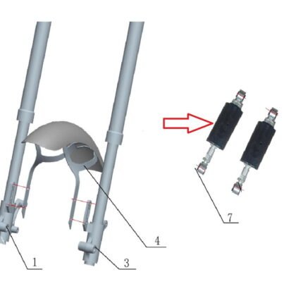 Daytona 125 Arka Amortisör