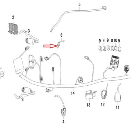 DY 250 Arka Fren Müşürü
