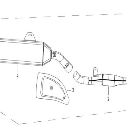 DY 250 Egzoz Son Susturucu Sacı