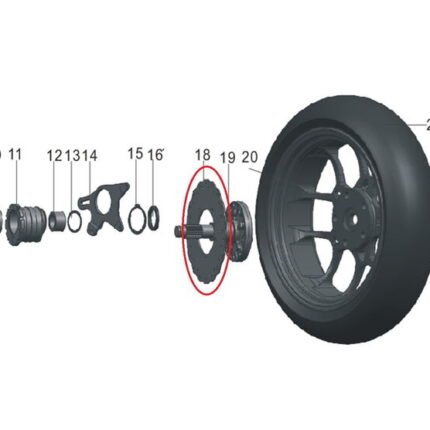 Pılder 125 Arka Disk