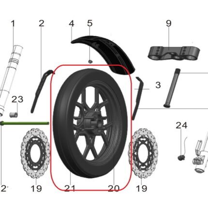 Pılder 250 Ön Lastik Dış